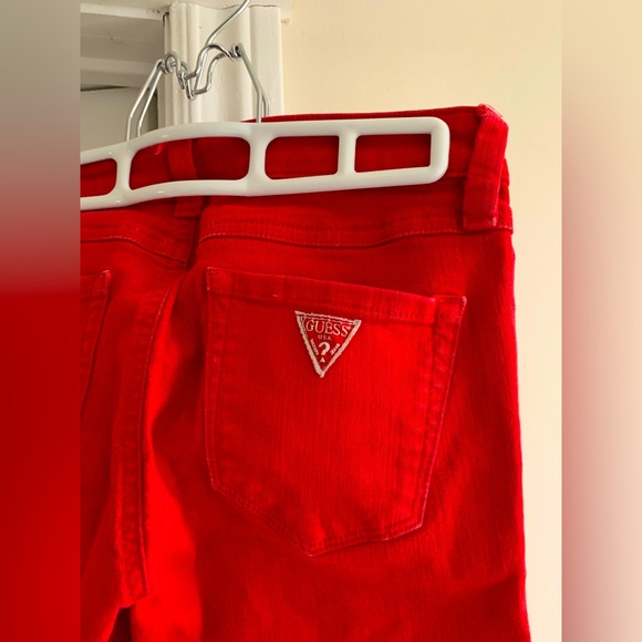 Guess jeans - Brittany skinny - size 23 - red - Picture 1 of 5